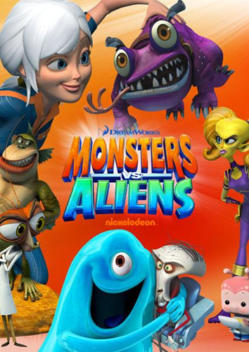Монстры против Пришельцев / Monsters vs. Aliens обложка